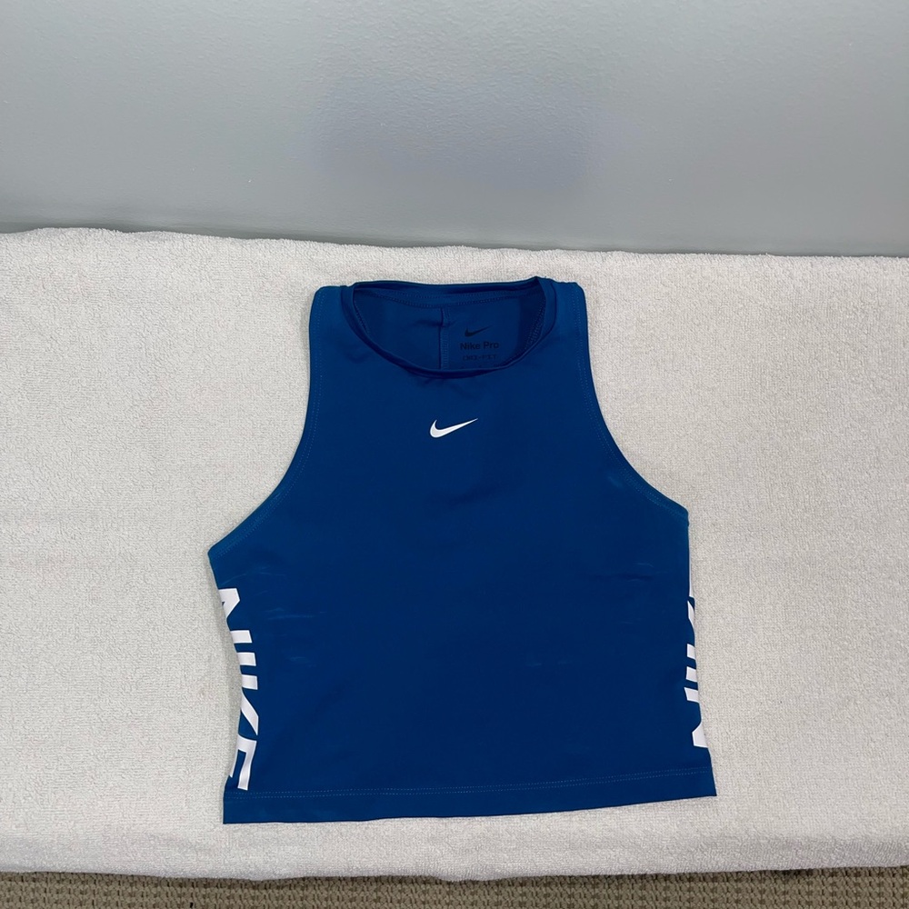 Nike Pro Dri-FIT Blue Top